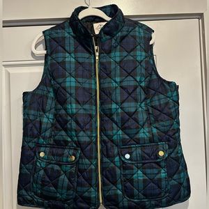 Plaid Quilted Vest